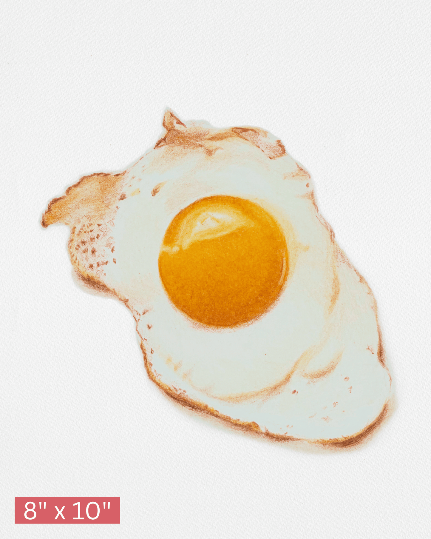 Fried Egg | Hand Illustrated | Art Print