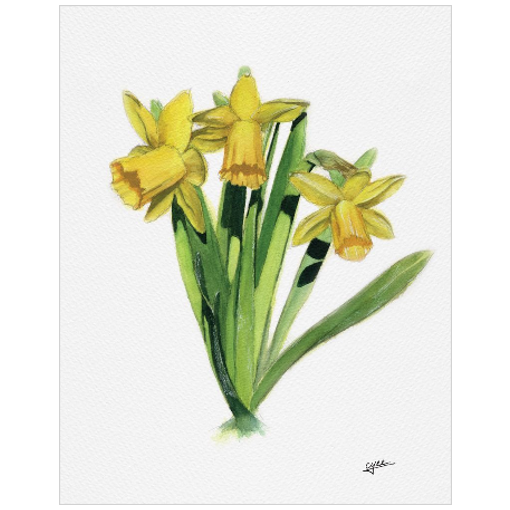 March flower: Daffodils