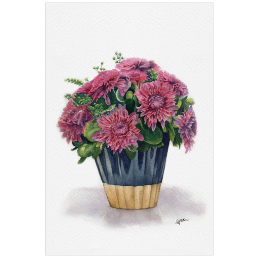 November flower: Chrysanthemums